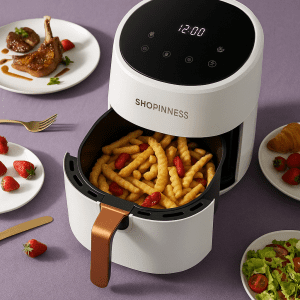 8L SmartTouch™ Air Fryer – 2400W Oil-Free Cooking with Intelligent Controls | EU Plug
