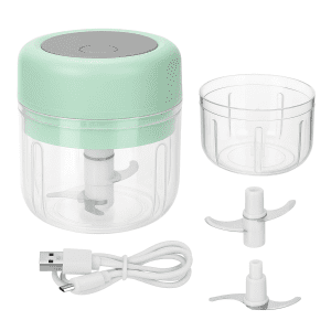 Mini USB Rechargeable Garlic & Vegetable Chopper – Portable Electric Masher 100ml/250ml