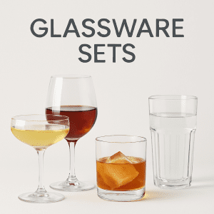 Glassware sets
