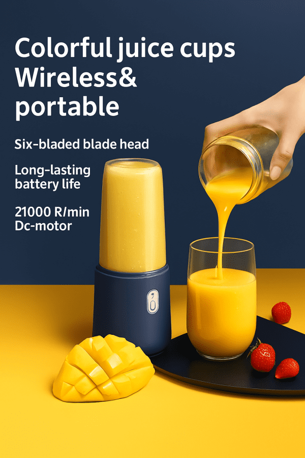 🔥 Portable USB Juice Blender – Powerful 400ml Smoothie Maker | Shopinness™ - Image 2