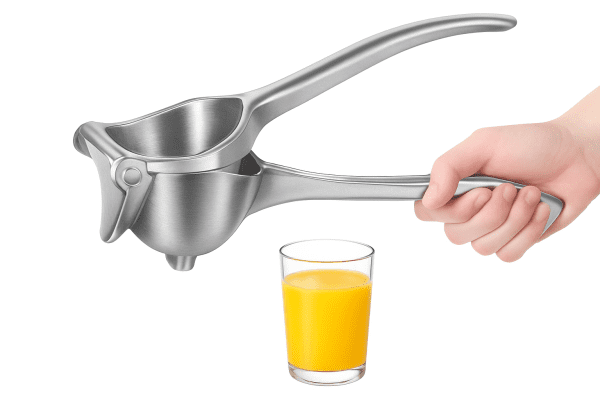 Manual Citrus Juicer – Heavy Duty Fruit Squeezer & Detachable Juice Extractor, Premium Metal Alloy - Image 3