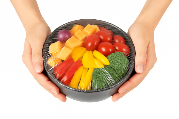 Stretchable Disposable Food Covers – 50–500PCS Elastic Plastic Wrap for Fresh-Keeping & Storage - Image 2